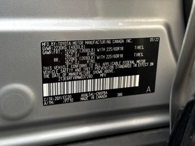2022 Toyota RAV4 Hybrid XSE