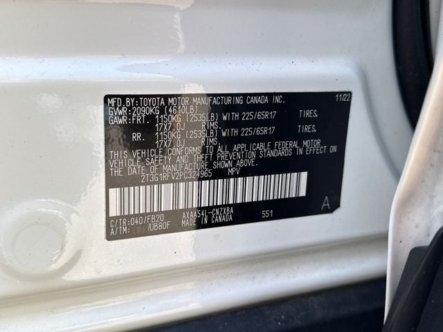 2023 Toyota RAV4 LE