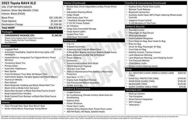 2023 Toyota RAV4 XLE