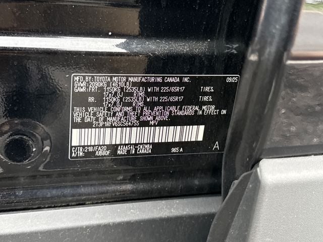 2025 Toyota RAV4 XLE