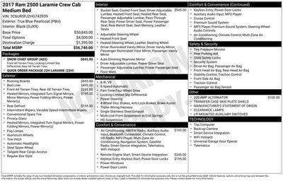 2017 RAM 2500 Laramie