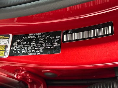 2025 Kia K4 EX