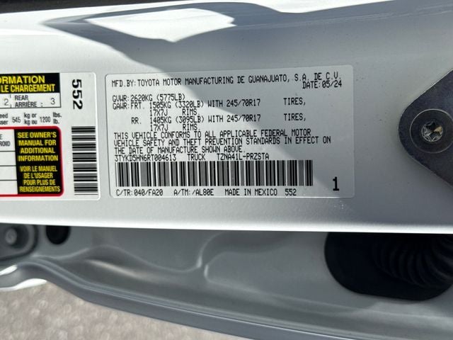 2024 Toyota Tacoma SR