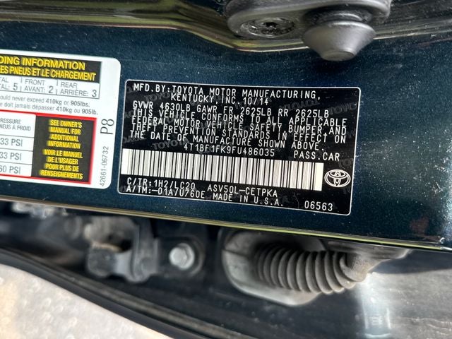 2015 Toyota Camry XSE
