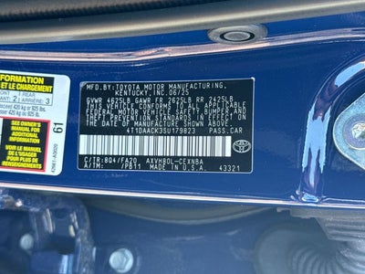 2025 Toyota Camry LE