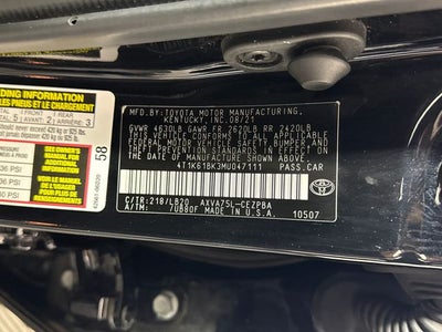 2021 Toyota Camry XSE