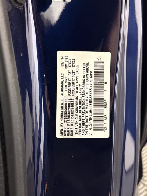 2014 Honda Odyssey EX-L