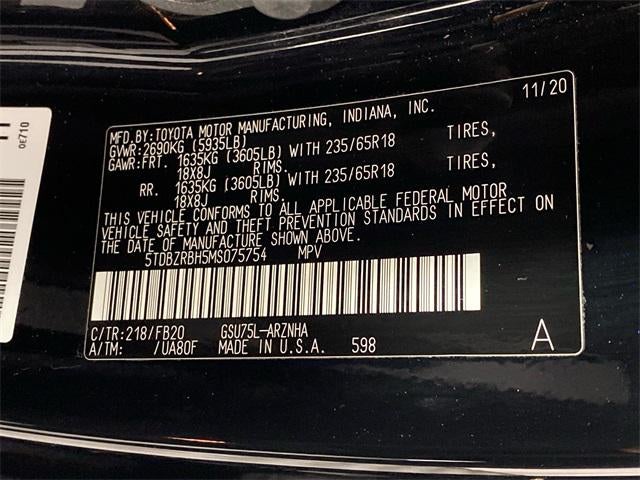 2021 Toyota Highlander LE