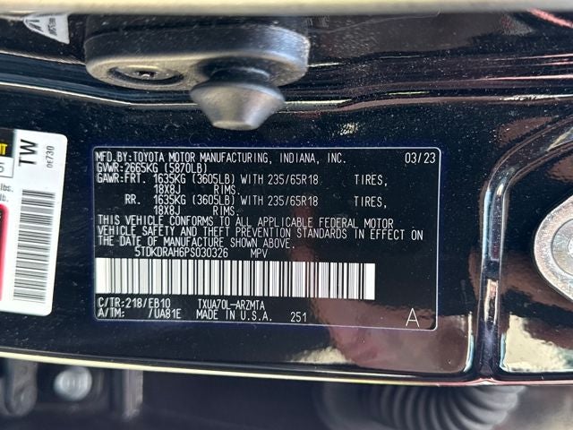 2023 Toyota Highlander XLE