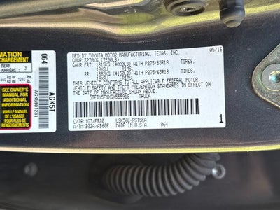 2016 Toyota Tundra SR5 CrewMax