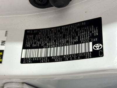 2025 Toyota Corolla SE
