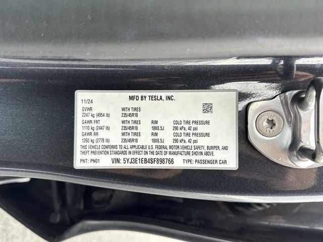 2025 Tesla Model 3 Long Range