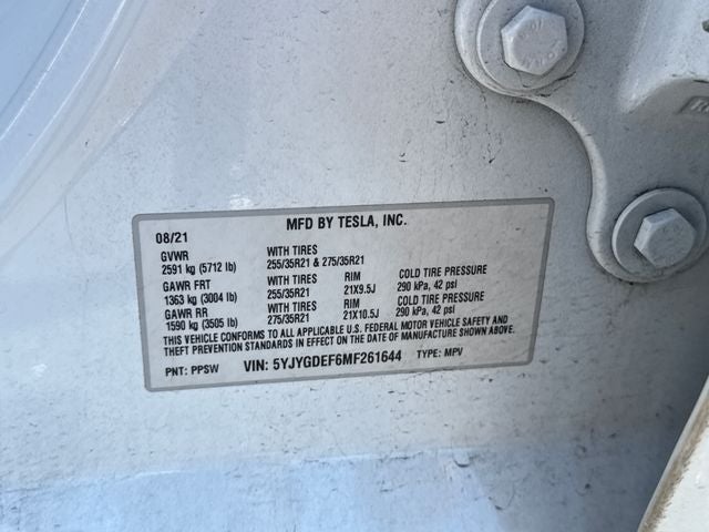 2021 Tesla Model Y Performance