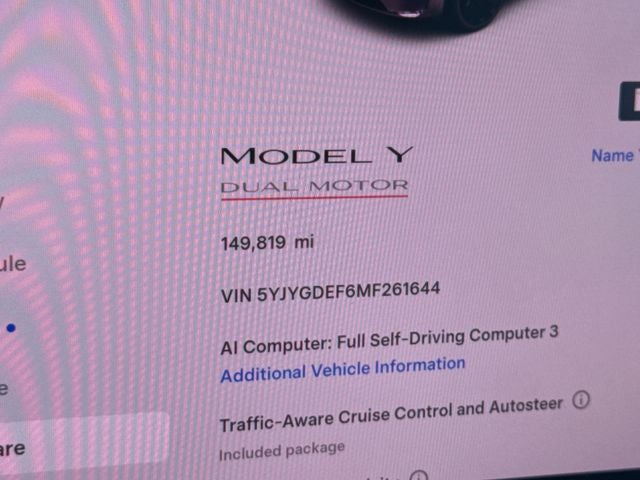 2021 Tesla Model Y Performance