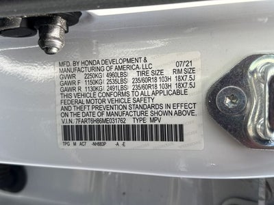 2021 Honda CR-V Hybrid EX-L
