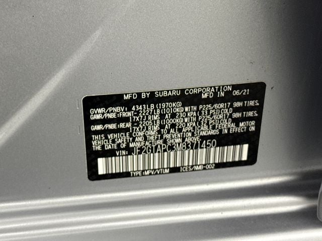 2021 Subaru Crosstrek Premium
