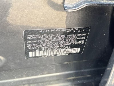 2020 Subaru Forester Sport