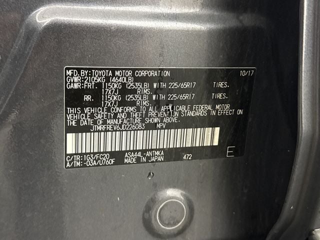 2018 Toyota RAV4 XLE