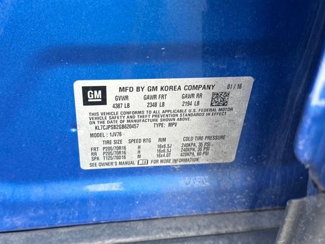 2016 Chevrolet Trax LT