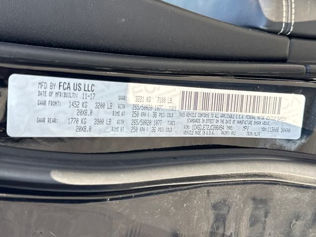 2018 Dodge Durango Citadel