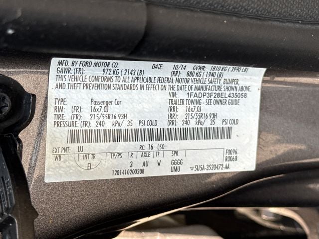 2014 Ford Focus SE