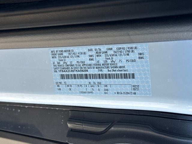 2026 Ford Transit-350 XLT