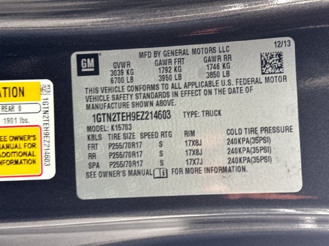 2014 GMC Sierra 1500 Base