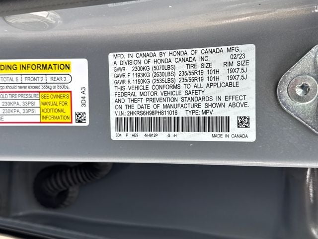 2023 Honda CR-V Hybrid Sport Touring