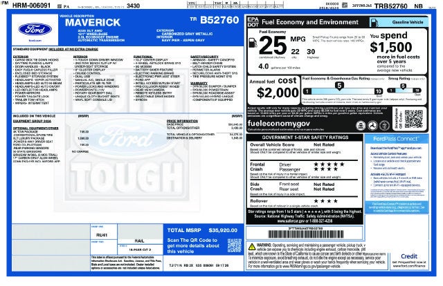 2026 Ford Maverick XLT