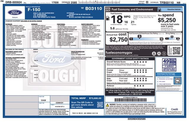 2026 Ford F-150 Tremor