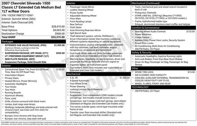 2007 Chevrolet Silverado 1500 Classic LT LT3