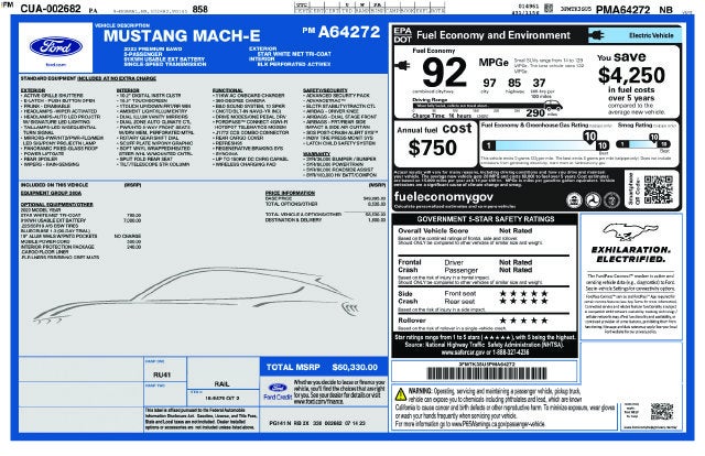 2023 Ford Mustang Mach-E Premium