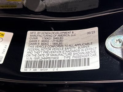 2023 Honda Civic Sport