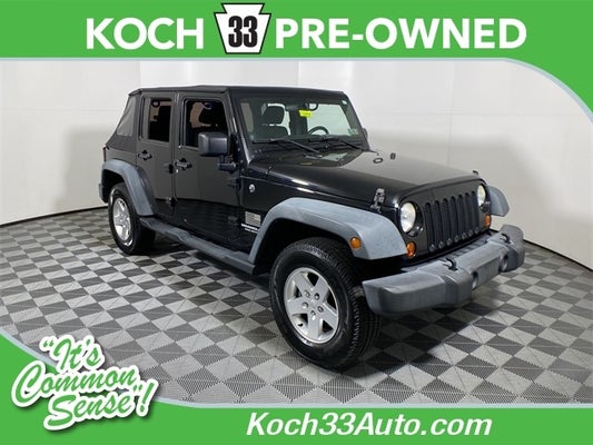 2012 Jeep Wrangler Unlimited F30116A Sport in Easton, PA at Koch 33 Ford