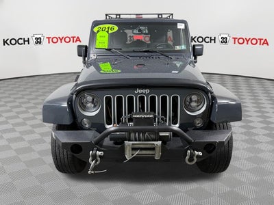 2016 Jeep Wrangler Unlimited Sahara