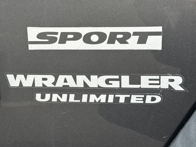 2017 Jeep Wrangler Unlimited Sport