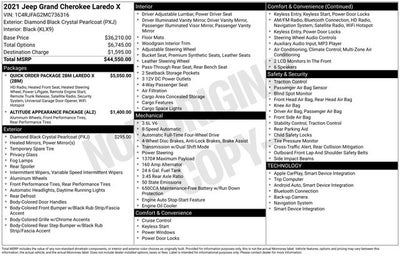 2021 Jeep Grand Cherokee Laredo X