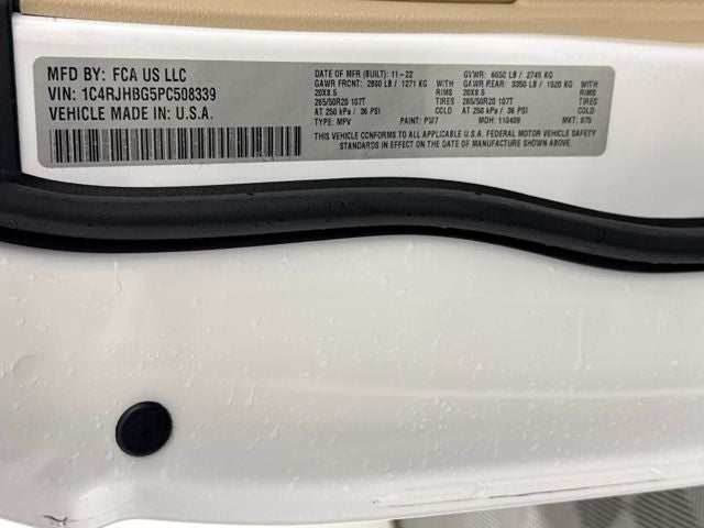 2023 Jeep Grand Cherokee Limited