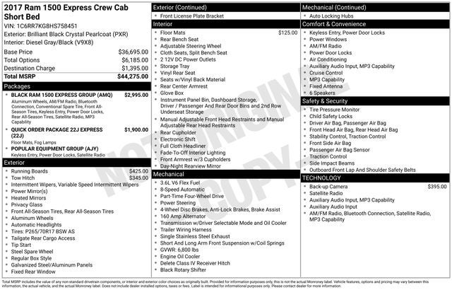 2017 RAM 1500 Express