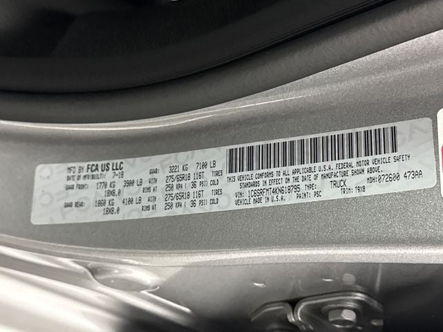 2019 RAM 1500 Big Horn/Lone Star