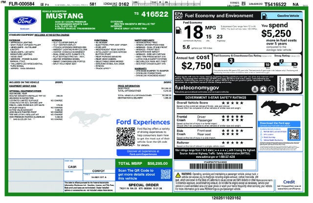 2026 Ford Mustang GT