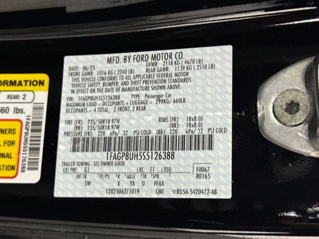 2025 Ford Mustang EcoBoost Premium