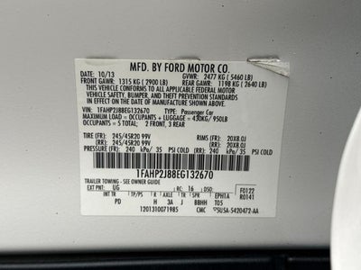 2014 Ford Taurus Limited