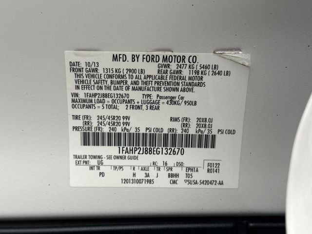 2014 Ford Taurus Limited