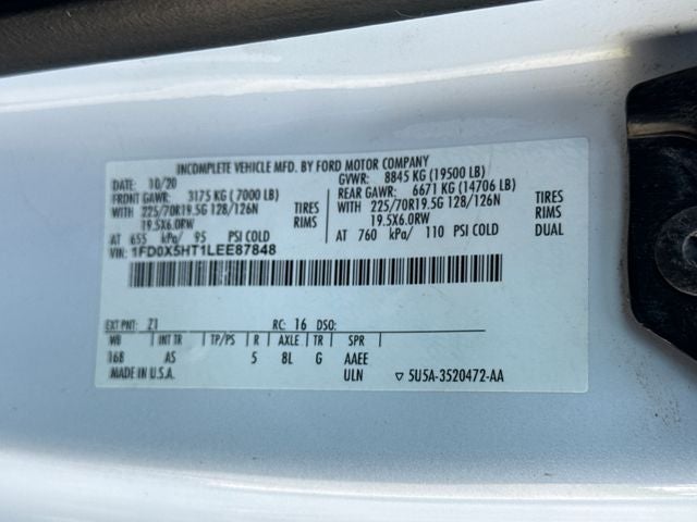 2020 Ford F-550SD XL DRW