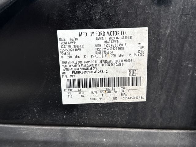 2018 Ford Explorer XLT