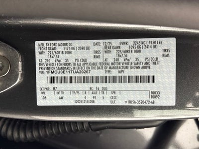 2026 Ford Escape Plug-In Hybrid Base