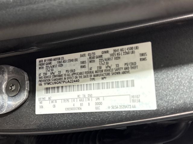 2023 Ford Escape Active