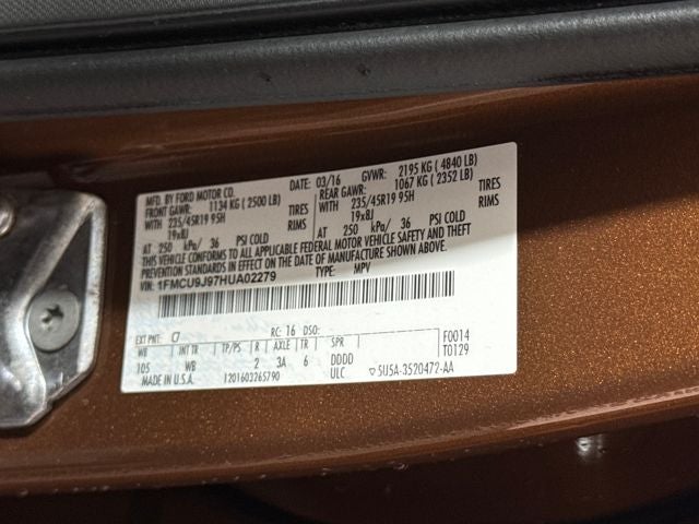 2017 Ford Escape Titanium