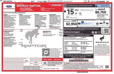 2023 Ford Bronco Raptor